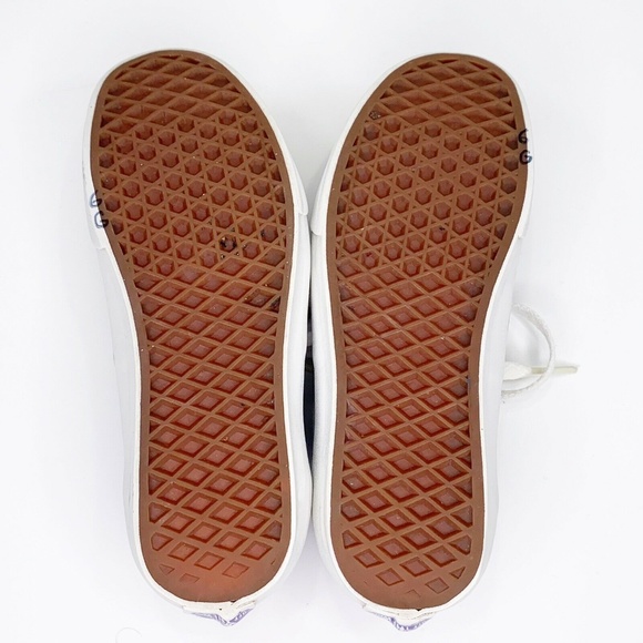 *SOLD* Vans Off The Wall Womens Size 7 Low Top Purple White - Picture 9 of 16